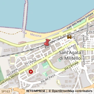 Mappa Via Duca D'Aosta, 61, 98076 Sant'Agata di Militello, Messina (Sicilia)