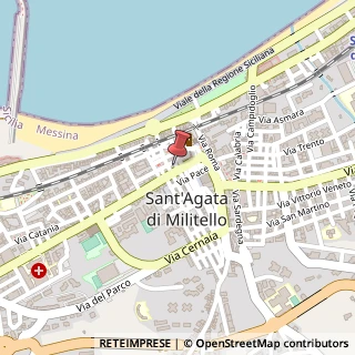 Mappa Piazza Vincenzo Consolo, 98076 Sant'Agata di Militello ME, Italia, 98076 Sant'Agata di Militello, Messina (Sicilia)