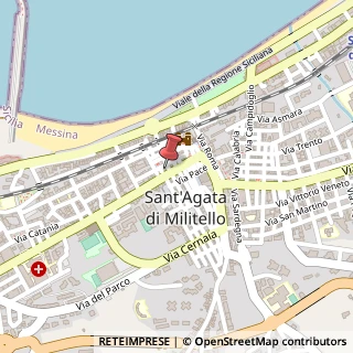 Mappa Piazza Vincenzo Consolo, 98076 Sant'Agata di Militello ME, Italia, 98076 Sant'Agata di Militello, Messina (Sicilia)