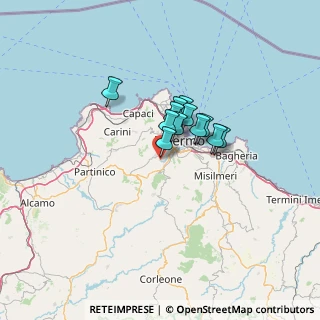 Mappa Via Esterna Lavanche, 90046 Monreale PA, Italia (8.63333)