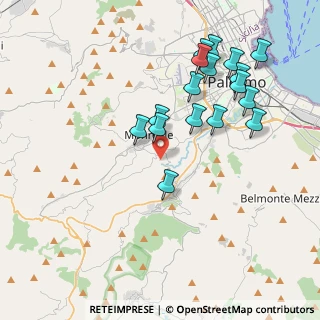 Mappa Via Esterna Lavanche, 90046 Monreale PA, Italia (4.48765)