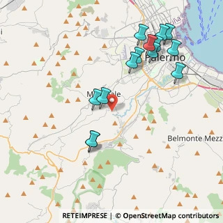 Mappa Via Esterna Lavanche, 90046 Monreale PA, Italia (4.85)