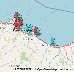 Mappa Via Nazionale s.s., 90014 Casteldaccia PA, Italia (15.85684)