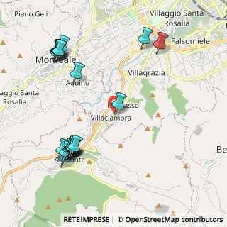 Mappa Via V.C.4, 90046 Monreale PA, Italia (2.8165)