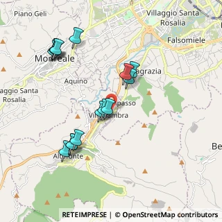 Mappa Via V.C.4, 90046 Monreale PA, Italia (2.198)