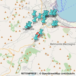 Mappa Via V.C.4, 90046 Monreale PA, Italia (4.33111)