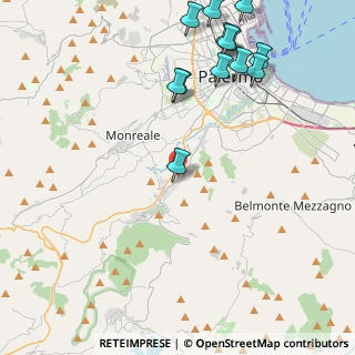 Mappa Via V.C.4, 90046 Monreale PA, Italia (6.01231)