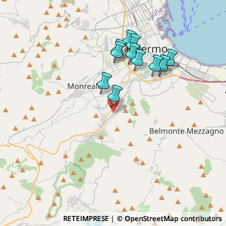 Mappa Via V.C.4, 90046 Monreale PA, Italia (4.05818)