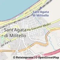 Mapa Sant'Agata di Militello