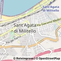 Karte Sant'Agata di Militello