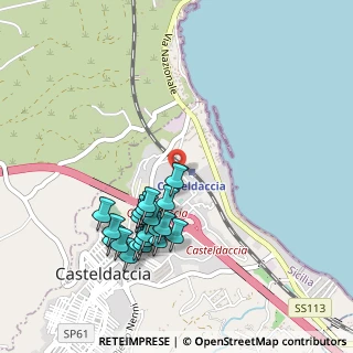 Mappa Viale delle Acacie, 90014 Casteldaccia PA, Italia (0.536)