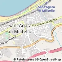 Map Sant'Agata di Militello