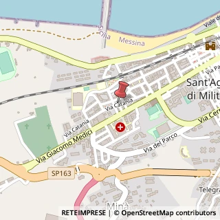 Mappa Via Catania, 14, 98076 Sant'Agata di Militello, Messina (Sicilia)