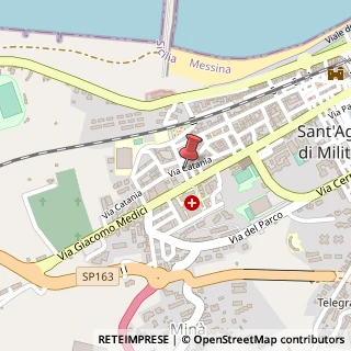 Mappa Via Catania, 15, 98076 Sant'Agata di Militello, Messina (Sicilia)