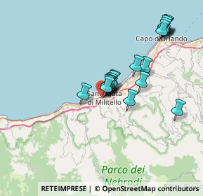 Mappa Via Catania, 98076 Sant'Agata di Militello ME, Italia (6.7925)