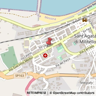 Mappa Via Trapani, 3, 98076 Sant'Agata di Militello, Messina (Sicilia)