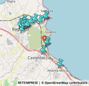 Mappa Contrada Fondachello, 90014 Casteldaccia PA, Italia (2.189)