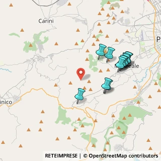 Mappa Località Piano di, 90046 Monreale PA, Italia (4.34)
