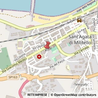 Mappa Via G. Medici, 4, 98076 Sant'Agata di Militello, Messina (Sicilia)