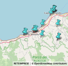 Mappa , 98076 Sant'Agata di Militello ME, Italia (8.41)