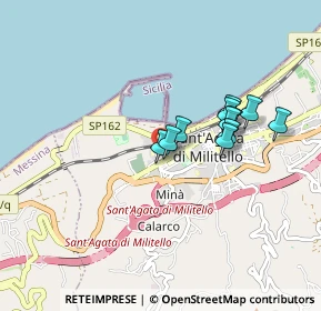 Mappa Via Giovanni Verga, 98076 Sant'Agata di Militello ME, Italia (0.76182)