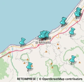 Mappa Via pitillo, 98076 Sant'Agata di Militello ME, Italia (5.08714)