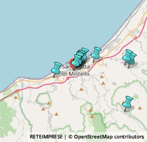 Mappa SS 113, 98076 Sant'Agata di Militello ME (2.61455)