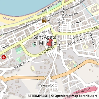 Mappa Via Magenta, 78, 98076 Sant'Agata di Militello, Messina (Sicilia)