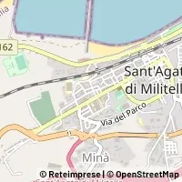 Hartă Sant'Agata di Militello