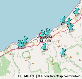 Mappa Via Fazello, 98076 Sant'Agata di Militello ME, Italia (4.52545)