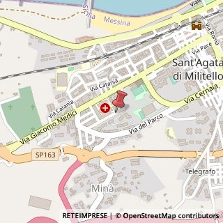 Mappa Via Martoglio, 8, 98076 Sant'Agata di Militello, Messina (Sicilia)