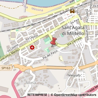 Mappa Via Cernaia, 23, 98076 Sant'Agata di Militello, Messina (Sicilia)