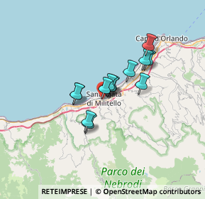 Mappa Palasport Mangano, 98076 Sant'Agata di Militello ME, Italia (4.94615)