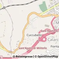 Mapa Sant'Agata di Militello