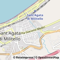 지도 Sant'Agata di Militello