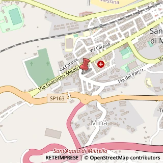 Mappa Via Giovanni Meli, 4, 98076 Sant'Agata di Militello, Messina (Sicilia)