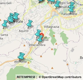 Mappa Via Baglio Musso, 90046 Monreale PA, Italia (3.3585)