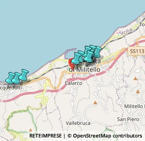 Mappa Via Domenico Tempio, 98076 Sant'Agata di Militello ME, Italia (1.52)