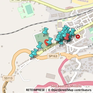 Mappa Cimitero Comunale, 98076 Sant'Agata di Militello ME, Italia (0.225)