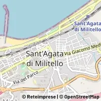 Karte Sant'Agata di Militello