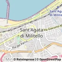 Kartta Sant'Agata di Militello