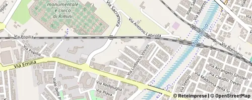 Mappa Rimini