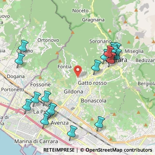Mappa Via Palestro, 54033 Carrara MS, Italia (2.5685)