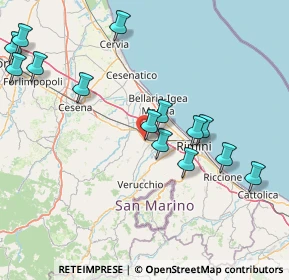 Mappa Via Tazio Nuvolari, 47822 Santarcangelo di Romagna RN, Italia (18.12)