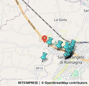 Mappa Via Tazio Nuvolari, 47822 Santarcangelo di Romagna RN, Italia (1.0675)