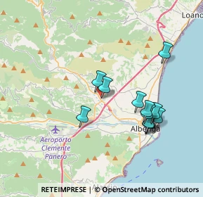 Mappa Complesso Commerciale Polo, 17031 Albenga SV, Italia (3.51667)