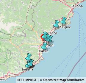 Mappa 17031, 17031 Albenga SV, Italia (15.00833)