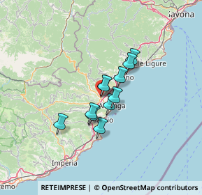 Mappa 17031, 17031 Albenga SV, Italia (8.23273)