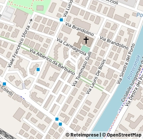 Mappa Via Alberico da Barbiano, 47921 Rimini RN, Italia (0.13214)