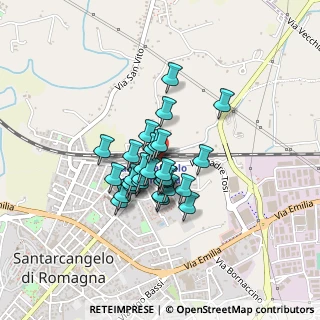 Mappa Piazzale Esperanto, 47822 Santarcangelo di Romagna RN, Italia (0.29655)